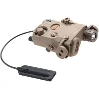 Wadsn La-5c Uhp Peq-15 Red Laser + Ir Laser/ir Led Taktillinen Taskulamppu