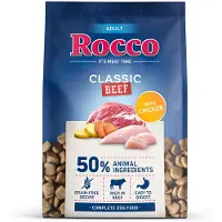 Rocco 5x1kg Adult Classic nauta & kana koiran kuivaruoka
