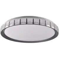 Goldlux Nina Led 49cm harmaa/kirkas plafondi