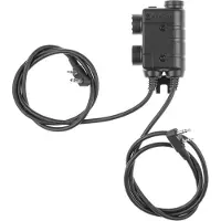 EARMOR M56 Dual Comm Tactical Ptt 2x Kenwood Radiolaitteet