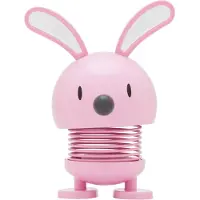 Hoptimist Bunny - Pink - 7.5X5.8X9CM