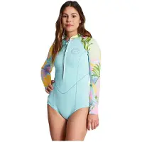 Billabong Salty Dayz 2 Mm Naisten Pitkähihainen Shorty-märkäpuku Etuvetoketjulla
