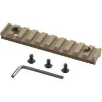 Leapers Inc. Picatinny Rail Section 10 Slots For Super Slim Käsisuoja