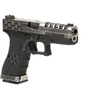 Aw Custom Vx0100 Hex-cut Metal Version Gbb Airsoft-pistooli