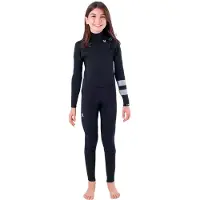 Hurley Advant 3/2 Mm Junior-märkäpuku Jossa Vetoketju Rinnassa Ja Pitkät Hihat