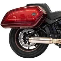 Bassani Xhaust 2-1 Super Bike Fxlr Harley Davidson Ref:1s78ss Ei-homologoitu Täydellinen Pakokaasujärjestelmä