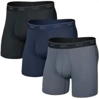 Saxx Quest Quick-dry Mesh Boxerit 3 Yksiköt