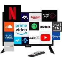 Blugy 23.8 Tuuman Smart Led Hd-televisio 1920x1080 Pikseliä 12v