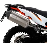 Arrow Sonora Titanium With Carbon End Cap Husqvarna Norden 901 ´22 Hyväksytty äänenvaimennin