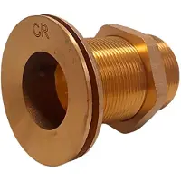 Maestrini Gs30774 1 1/2´´ Messinki Kromattu Läpivienti