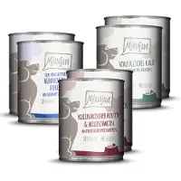 MjAMjAM 12x800g Adult Dog lajitelma 3 makua koiran märkäruoka