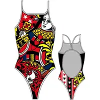 Turbo Big Queen Ohut Olkaimet Uimapuku
