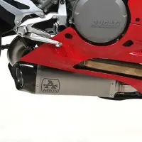 Arrow Titanium Work With Carbon End Cap Ducati Panigale V2 955 ´20 Hyväksytty äänenvaimennin