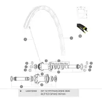 Mavic Ksyrium Elite Disc/disc Ust 2017 Pinnat 12 Yksiköt