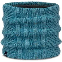 Buff Knitted &amp; Fleece Kaulahuivi