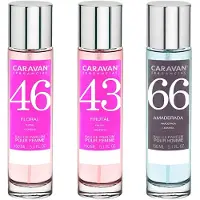 Caravan Nº43/nº46 And Men´s Nº66 150ml Hajuvesi 3 Yksiköt
