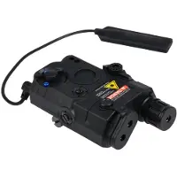 Element Airsoft Ampeq With Red Laser And Flashlight Taktillinen Taskulamppu