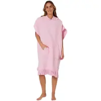 Ocean & Earth Waffle Hooded Poncho