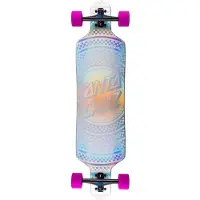 Santa Cruz Prismatic Dot 9.0 X 36 Drop Thru Risteilijä Skeittilauta
