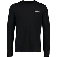 Mons Royale Men's Cascade Merino Base Layer Long Sleeve Black Kerrasto yläosat S