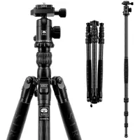 Sirui Traveler 7C -kamerajalusta, musta