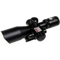 Duel Code Og 2.5-10x40e Scope And Red Laser Laajennus