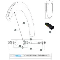 Mavic Comete Pro Carbon Sl Tubular Front Vanteet