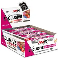 Amix Exclusive Proteiinipatukoiden Laatikko Metsämarjat 85g 12 Yksiköt