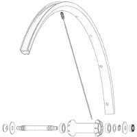 Mavic Front Ksyrium S Rb Maantiepyörän Vanne