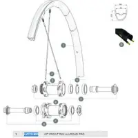 Mavic Allroad Pro Etupyörä