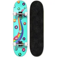 Yocaher Graphic Candy Series Sweet 7.75´´ Skeittilauta
