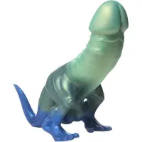 Creature Cocks Jurassic Cock - dinosaurusdildo - vihreä