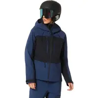 Oakley Women's Kendall RC Shell Jacket Abyss/Black Laskettelutakit vuorettomat L
