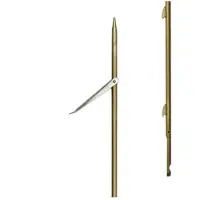 Picasso Gold Spring Steel Round Shark Fin 7 Mm Yksittäinen Flopper Harppuunan Varsi