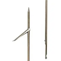Picasso Platinum Shark Fins America Ruostumaton Teräs Yksittäinen Flopper Harppuunan Varsi 6.5 Mm