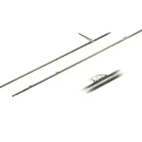 Picasso Platinum Sandvik America Shark Fins 7.5 Mm Yksittäinen Flopper Harppuunan Varsi