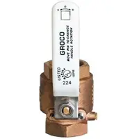 Groco Full Flow In Line Ibv Series Kuulaventtiili 51 Mm
