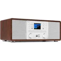 Audizio Avola Internet-radio CD/BT/DAB+/ Valkoinen