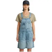 G-Star Bowey Loose Short Jumpsuit - Light blue - Women