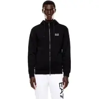 EA7 for man. 8NPM38_PJVTZ Sweatshirt Modern black (4XL), Casual, Cotton