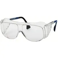 Uvex 9161 safety spectacles blue/black