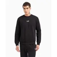 EA7 for man. 8NPM34_PJVTZ Long sleeve sweatshirt black (4XL), Casual, Sport, Cotton, Multisport