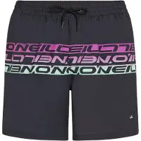 O'Neill Cali Stripe 16'' Surffishortsit blk / prp upside down clean Koko M