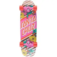Santa Cruz Floral Stripe 8.4 X 29.4 Street Risteilijä Skeittilauta