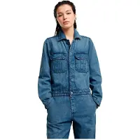 G-Star for woman. D24392-D777-G797 Painter overalls blue (XXS), Casual, Denim, Long sleeve, Organic Cotton, Sustainable