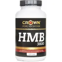 Crown Sport Nutrition Hmb 3800/950mg Kapselit 120 Yksiköt