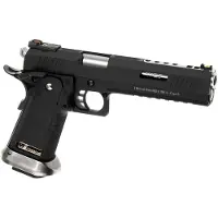 WE Hi-capa 6 Force A Silver Barrel Full Metal Gbb Airsoft-pistooli