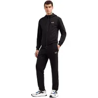 Emporio Armani for man. 8NPV62_PJVRZ Tracksuit Core Identity black (XS), Casual, Sport, Cotton, Multisport, Long sleeve