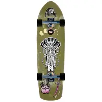 Creature Brue Killer Trippy Tanks 8.60in X 30.70in Risteilijä Skeittilauta
