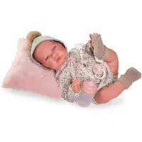 MuÑecas Antonio Juan Vastasyntynyt Lua Pompon -vauvanukke